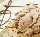 Crepe helado rocher