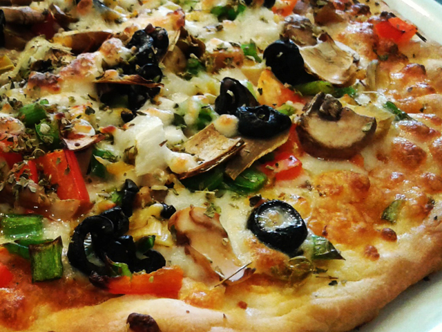 Pizza Vegetal Almunecar